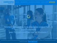 Tablet Screenshot of emploi.castorama.fr